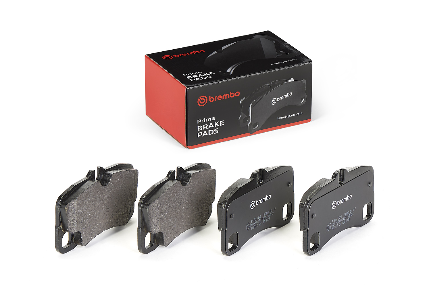 BREMBO Bremseklodser p65035 for PORSCHE