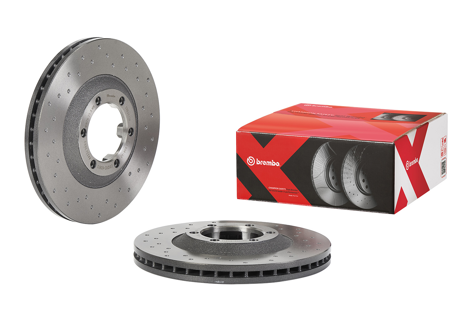 BREMBO Bremseskive 09b2671x 280mm 27mm for CHEVROLET ISUZU