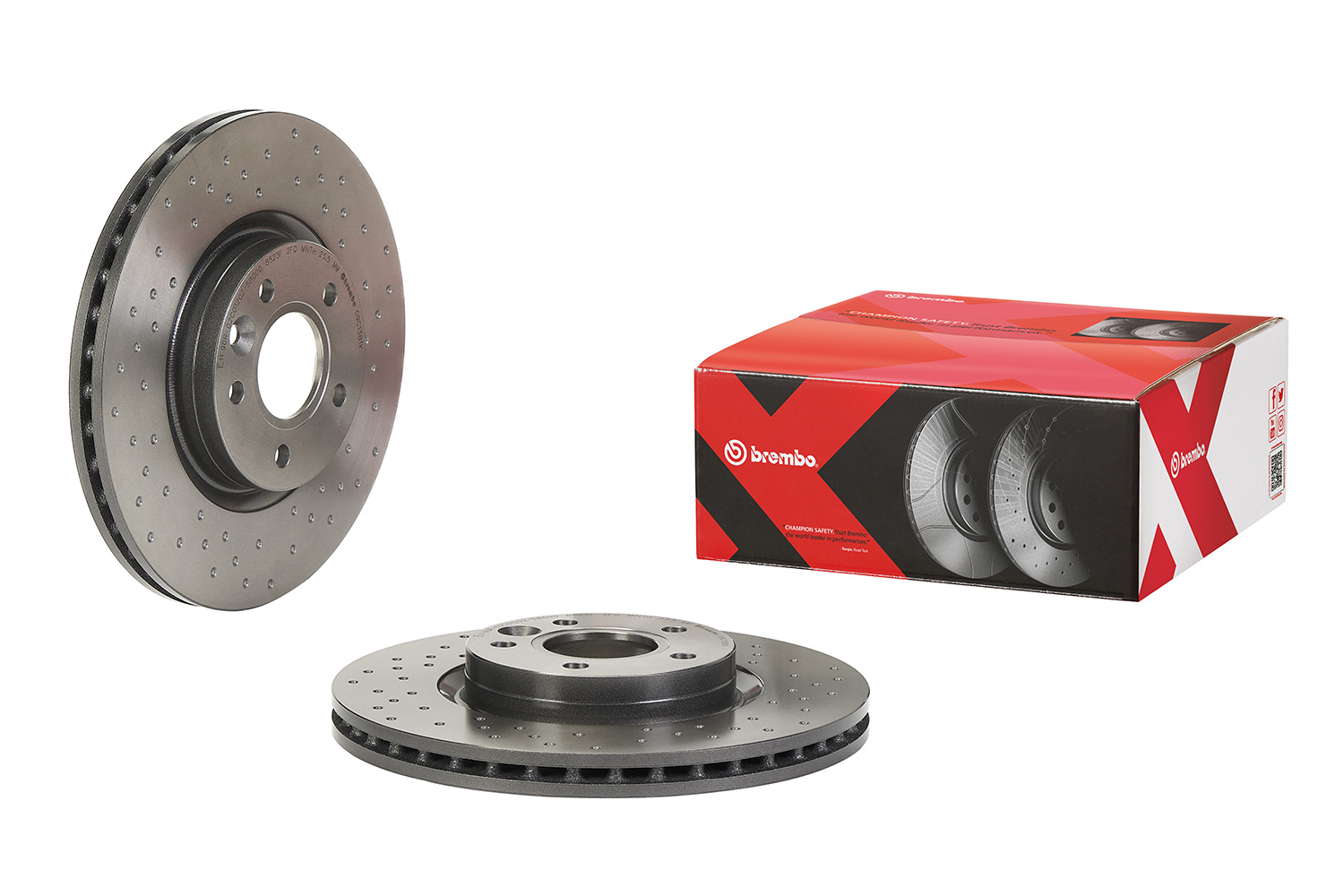 BREMBO Bremseskive 09c1381x 300mm 25mm for VOLVO