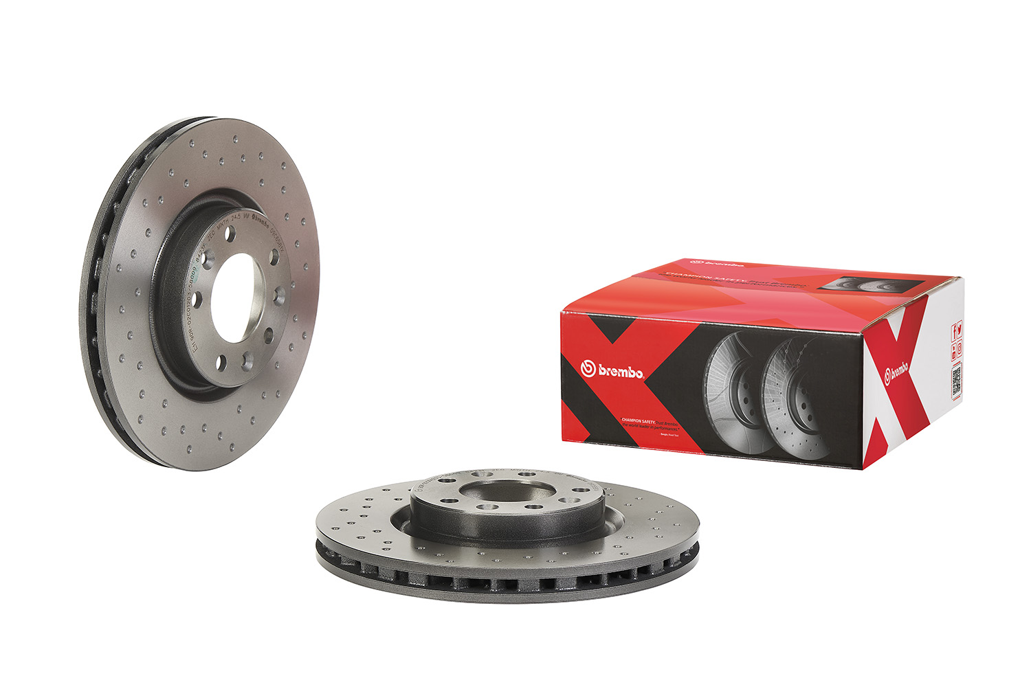 BREMBO Bremseskive 09c6581x 283mm 26mm for PEUGEOT VAUXHALL PEUGEOT (DF-PSA)