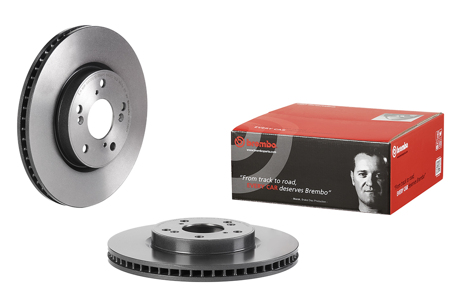 BREMBO Bremseskive 09d28011 293mm 25mm for HONDA HONDA (GAC)