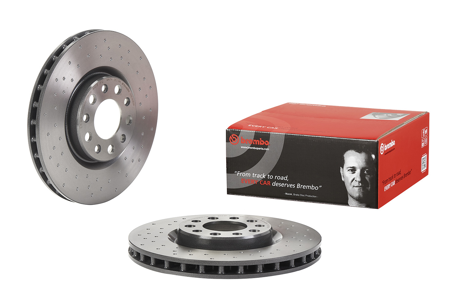 BREMBO Bremseskive 09c4951x 305mm 28mm for ALFA ROMEO