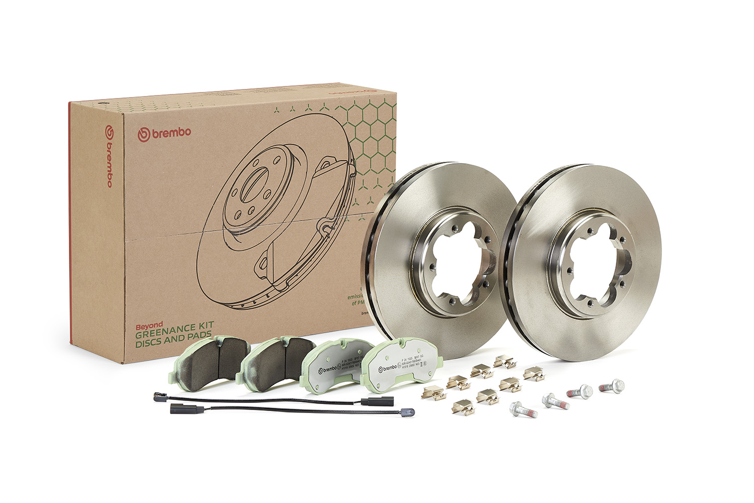 BREMBO Bremsesæt, skivebremser kt10010 288mm 33mm for FORD FORD (JMC)
