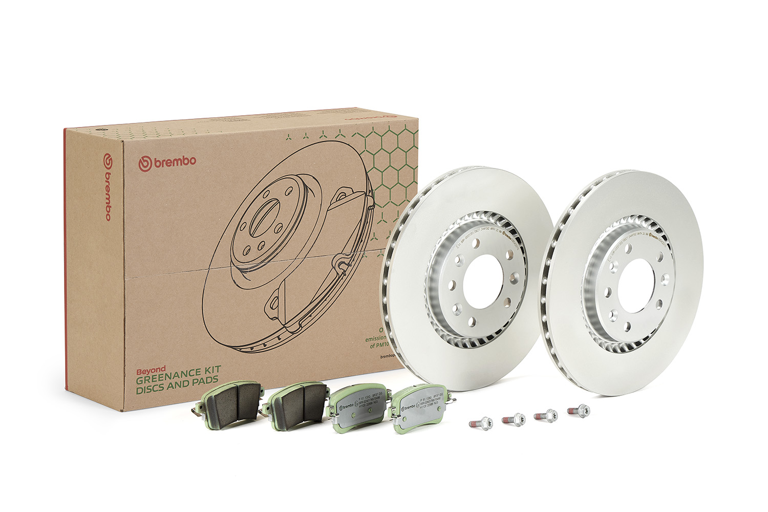 BREMBO Bremsesæt, skivebremser kt10051 294mm 22mm for FIAT VAUXHALL PEUGEOT TOYOTA