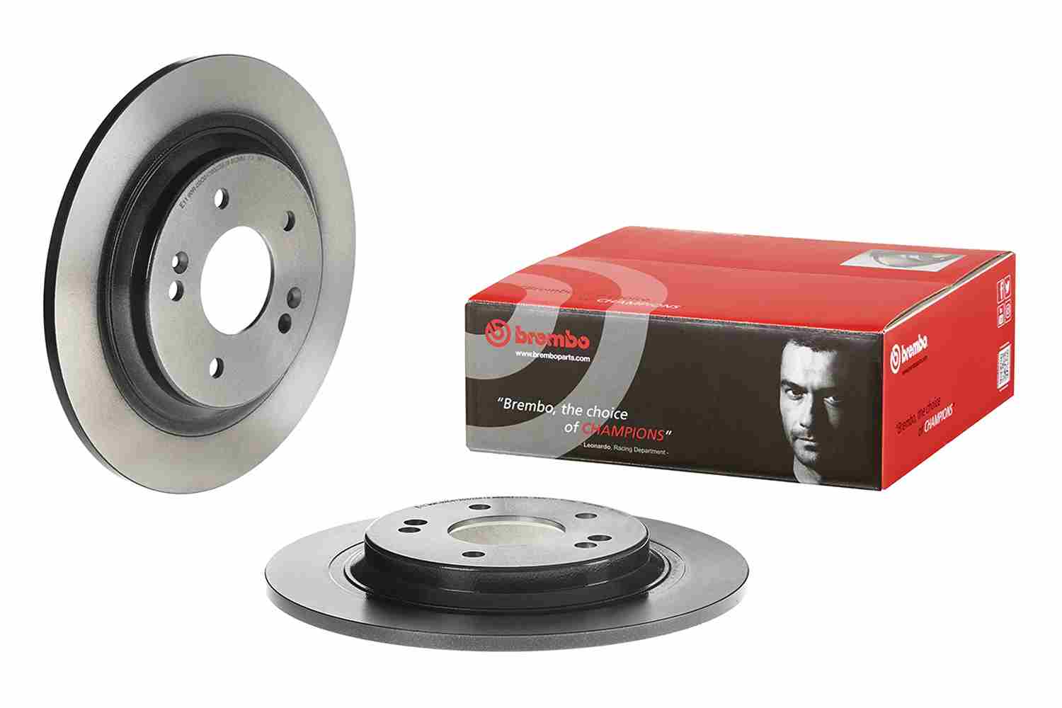 BREMBO Bremseskive 08d88211 284mm 10mm for HYUNDAI