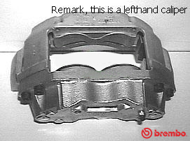 BREMBO Bremsekaliper fc7001 højre foraksel for VOLVO HYUNDAI