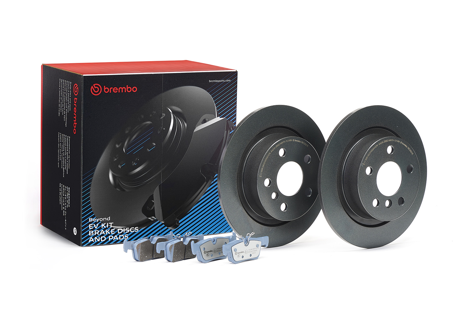 BREMBO Bremsesæt, skivebremser kt08012 280mm 10mm for BMW