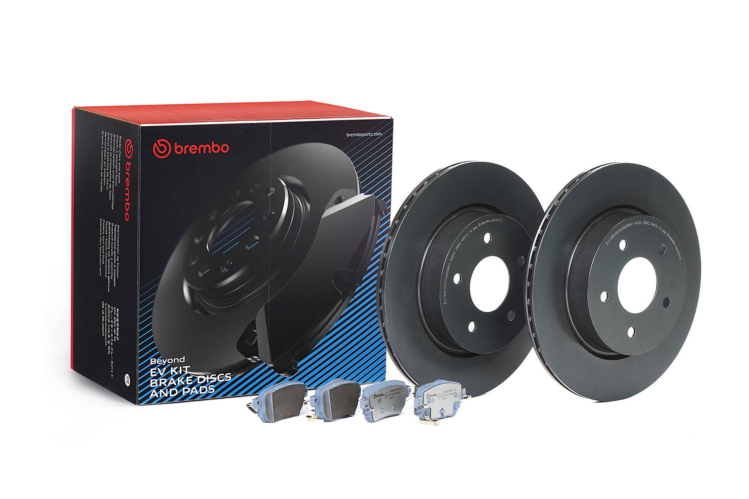 BREMBO Bremsesæt, skivebremser kt08030 292mm 16mm for NISSAN