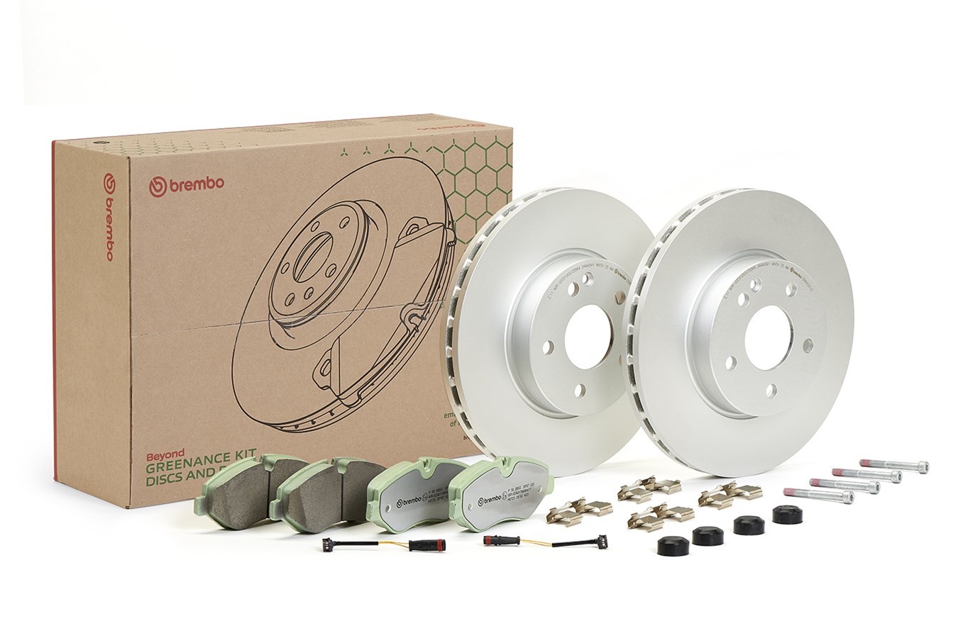 BREMBO Bremsesæt, skivebremser kt10029 300mm 28mm for MERCEDES-BENZ MERCEDES-BENZ (FJDA) VW