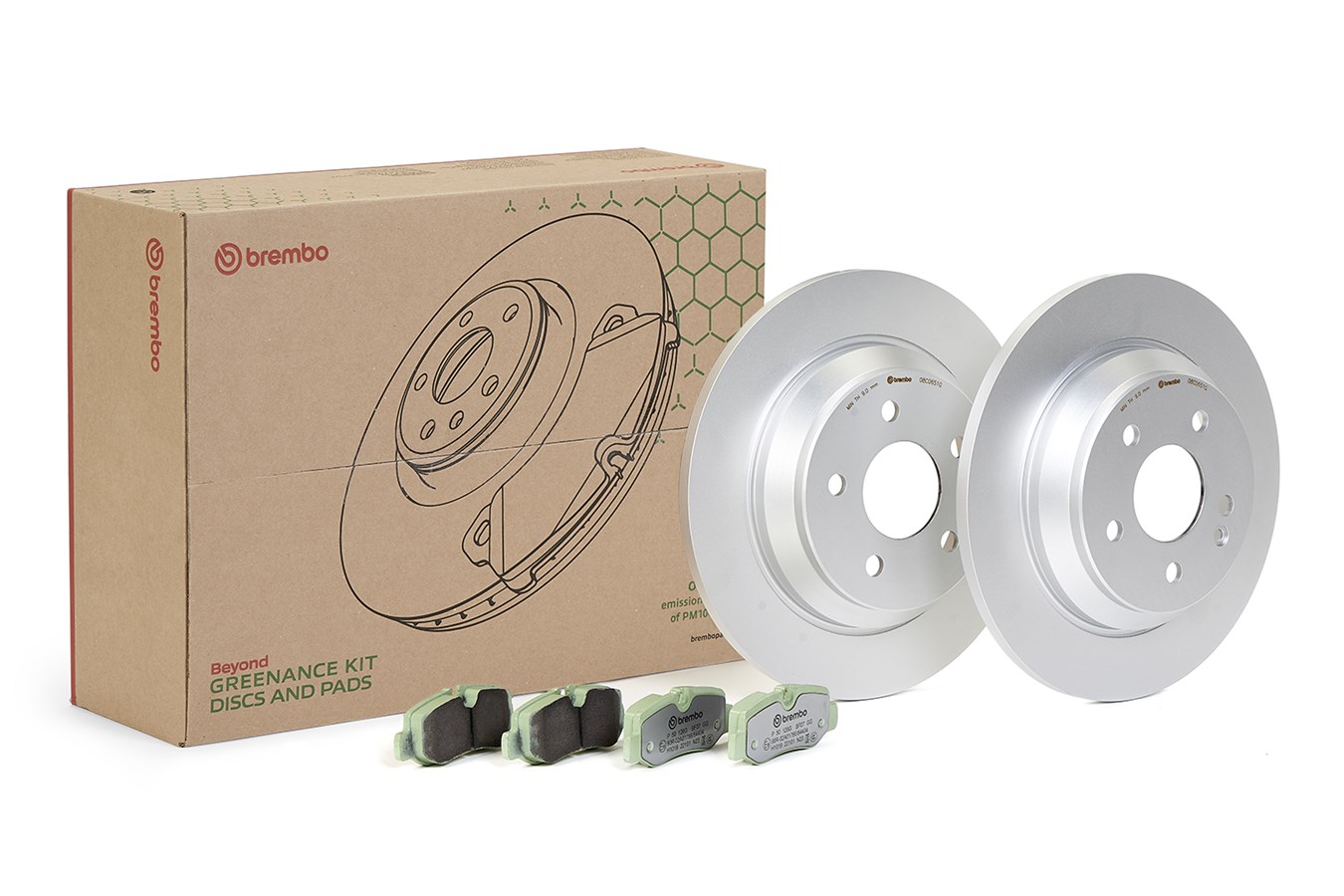 BREMBO Bremsesæt, skivebremser kt10032 300mm 12mm for MERCEDES-BENZ MERCEDES-BENZ (FJDA)