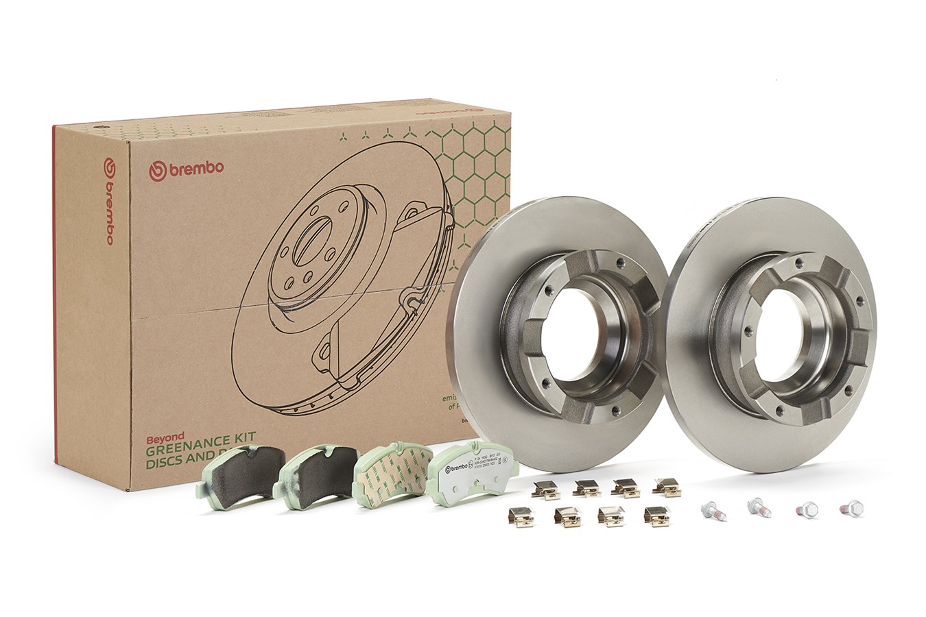 BREMBO Bremsesæt, skivebremser kt10060 288mm 16mm for FORD FORD (JMC)