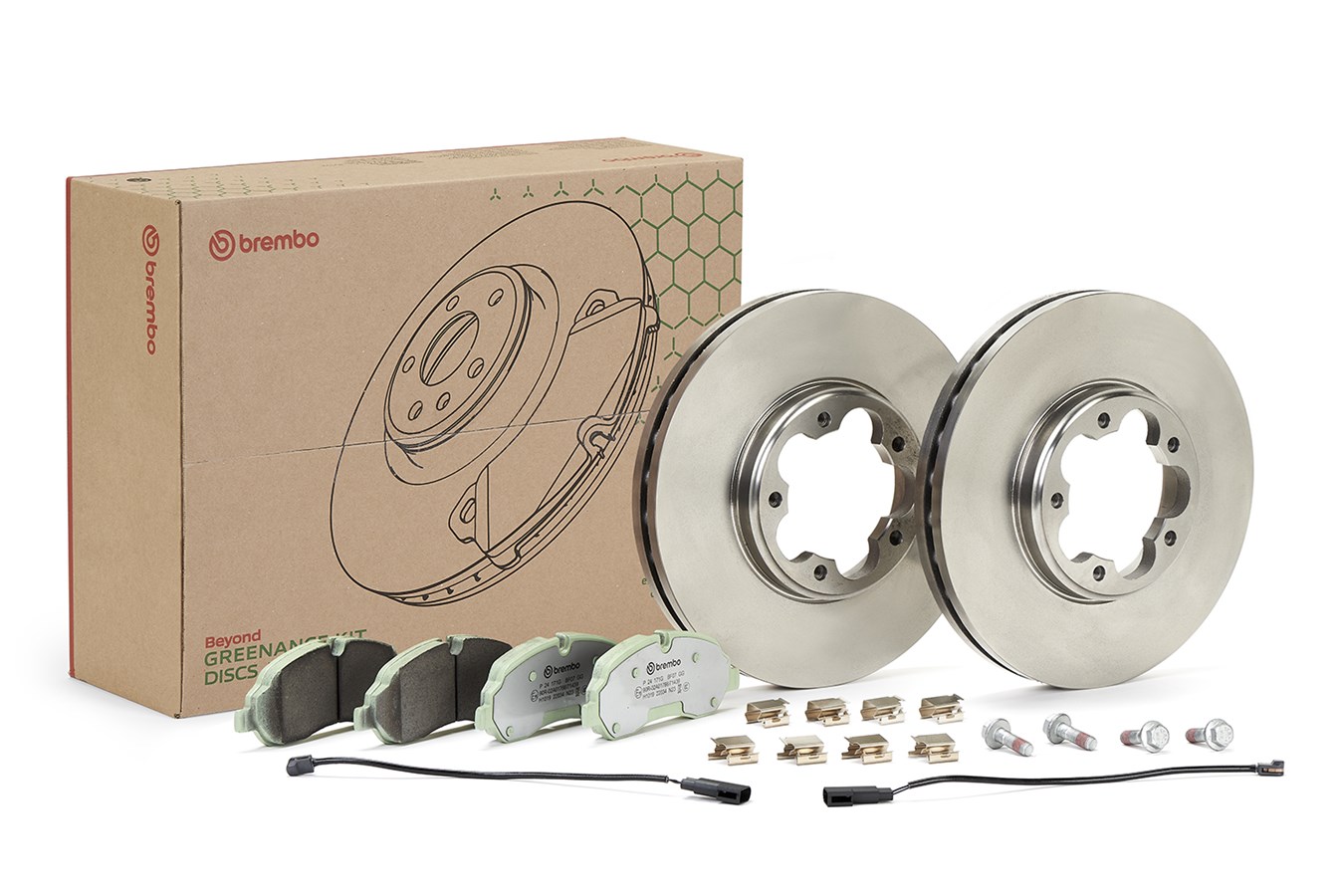 BREMBO Bremsesæt, skivebremser kt10062 288mm 33mm for FORD FORD (CHANGAN)