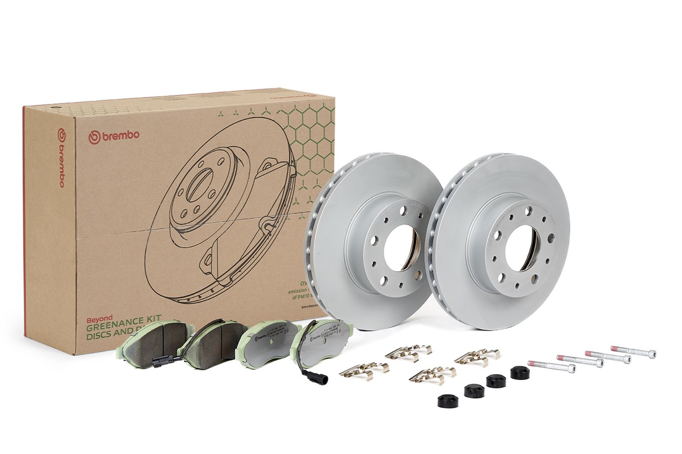 BREMBO Bremsesæt, skivebremser kt10002 280mm 28mm for PEUGEOT CITROËN FIAT VAUXHALL