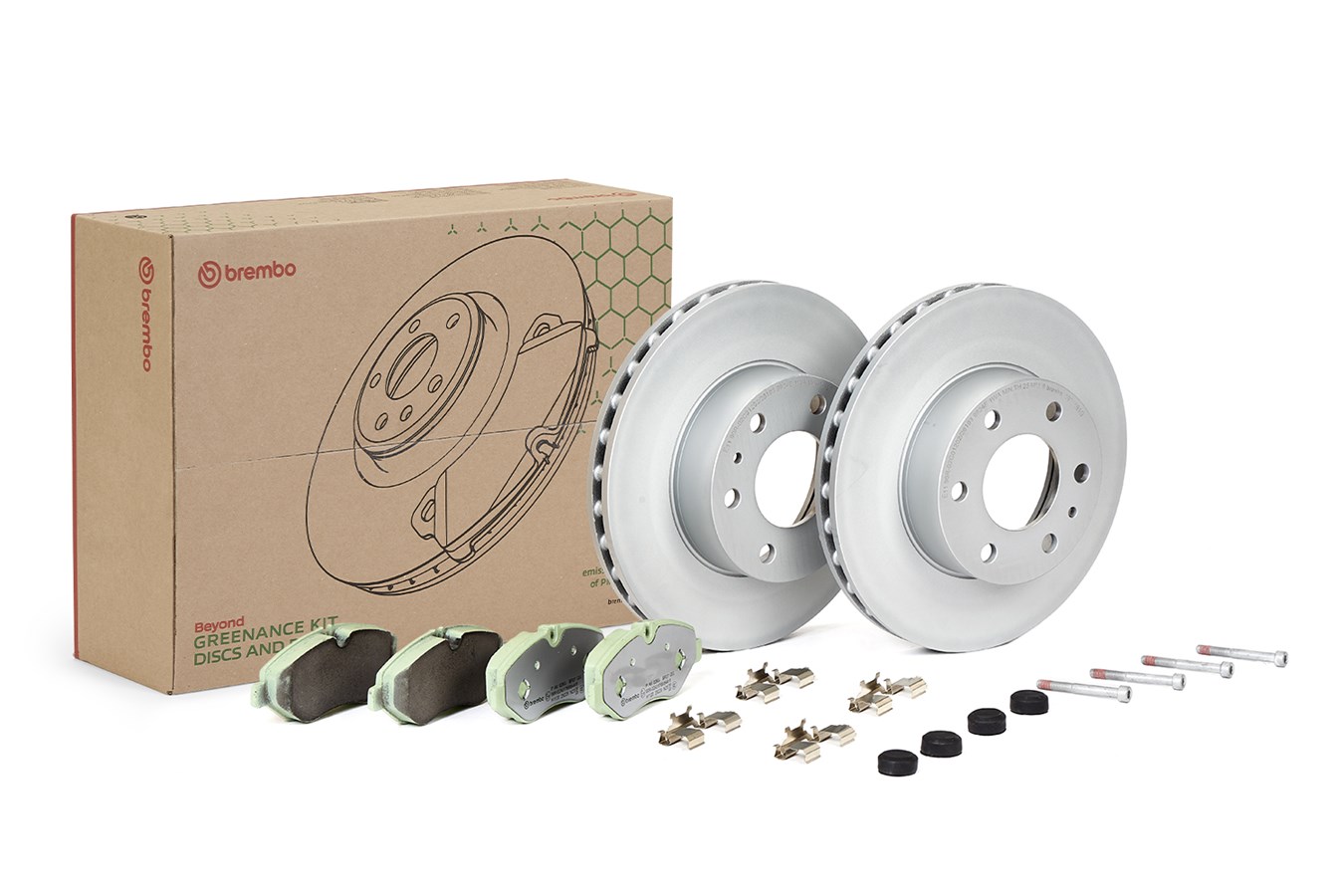 BREMBO Bremsesæt, skivebremser kt10021 300mm 28mm for IVECO IRISBUS