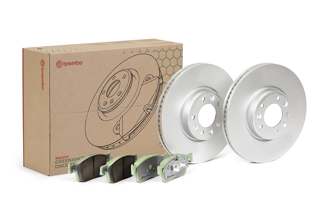 BREMBO Bremsesæt, skivebremser kt10049 304mm 28mm for FIAT PEUGEOT VAUXHALL TOYOTA