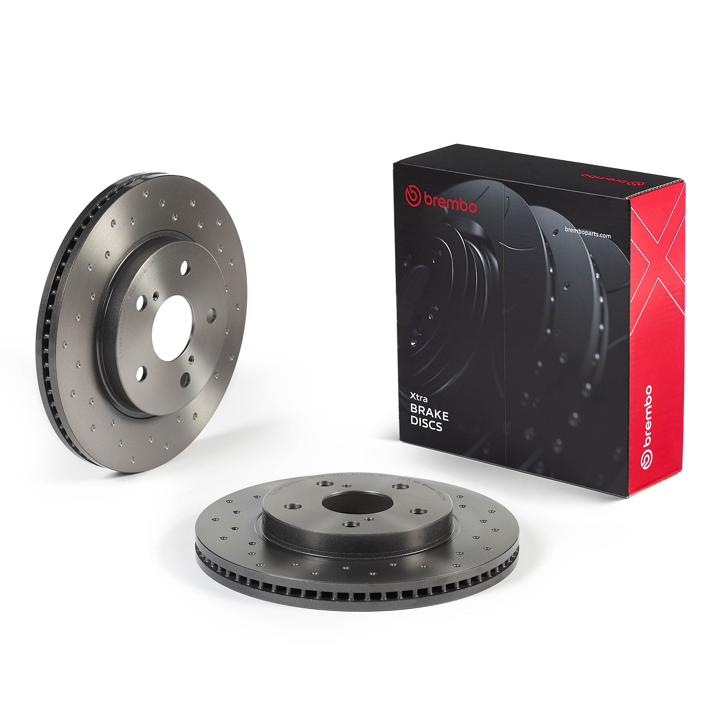 BREMBO Bremseskive 09e2291x 282mm 25mm for SUZUKI TOYOTA