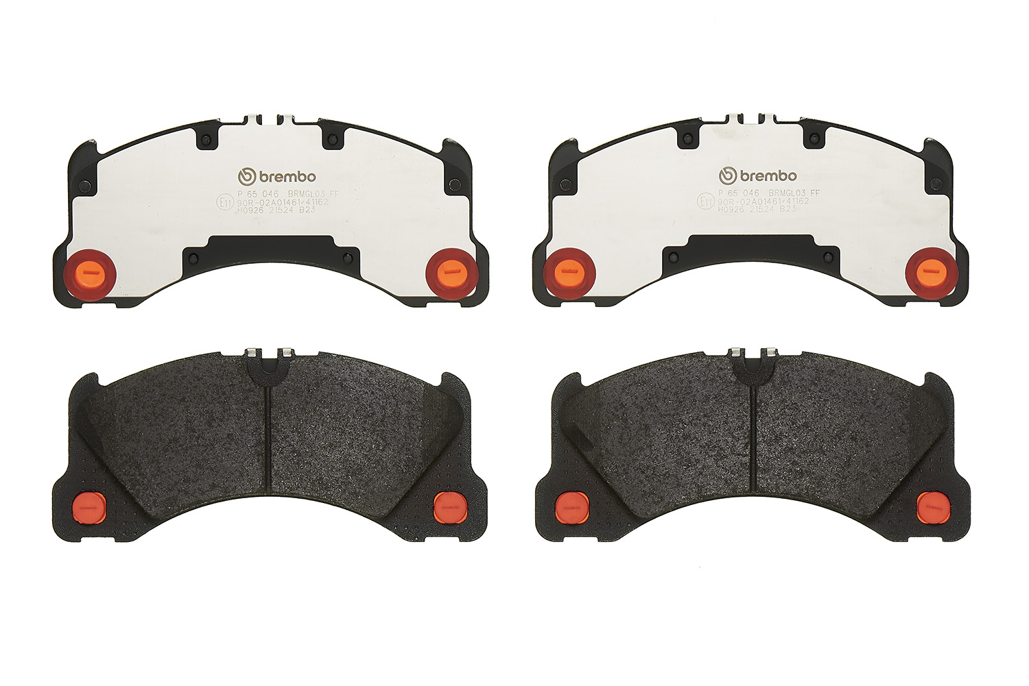 BREMBO Bremseklodser P 65 046 for PORSCHE