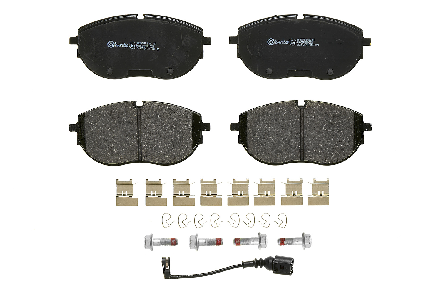 BREMBO Bremseklodser p85188 for VW