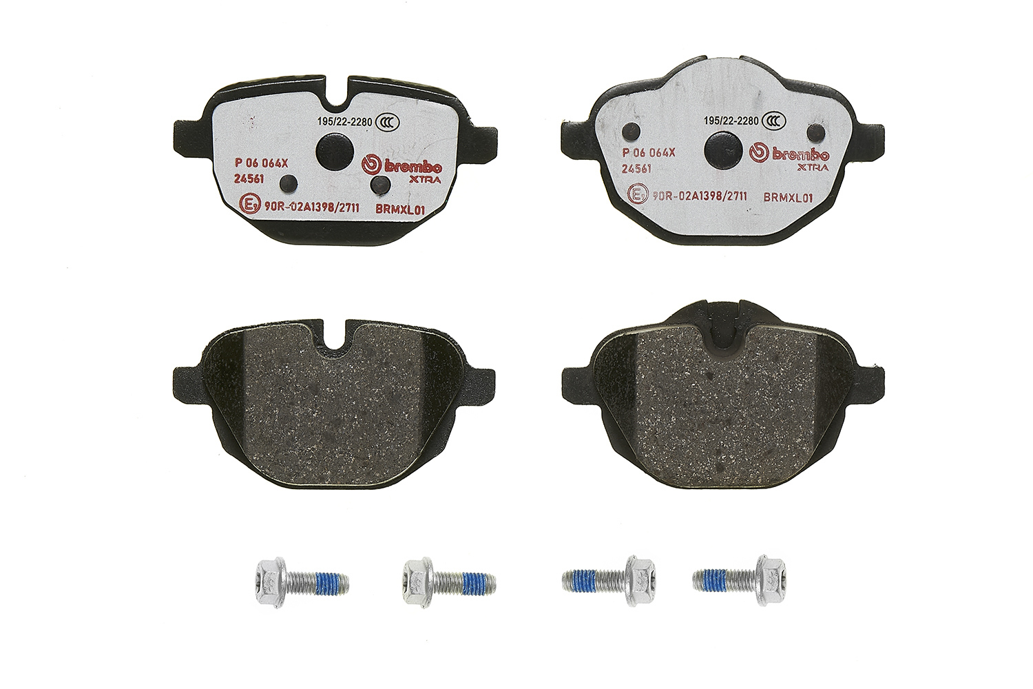 BREMBO Bremseklodser p06064x for BMW (BRILLIANCE) BMW