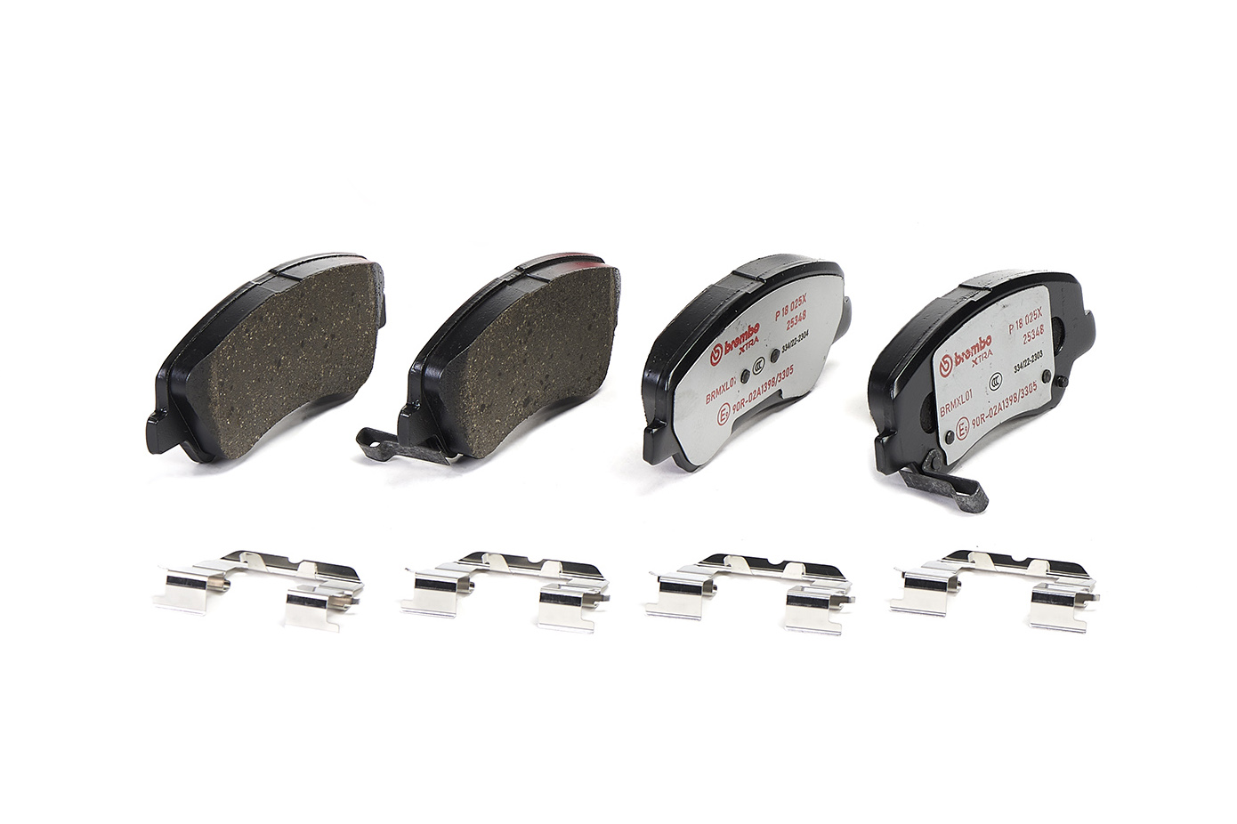 BREMBO Bremseklodser p18025x for GEELY HYUNDAI KIA HYUNDAI (BEIJING) KIA (DYK) EMGRAND