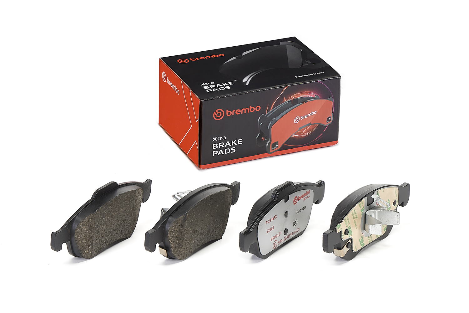 BREMBO Bremseklodser p23165x for FIAT JEEP