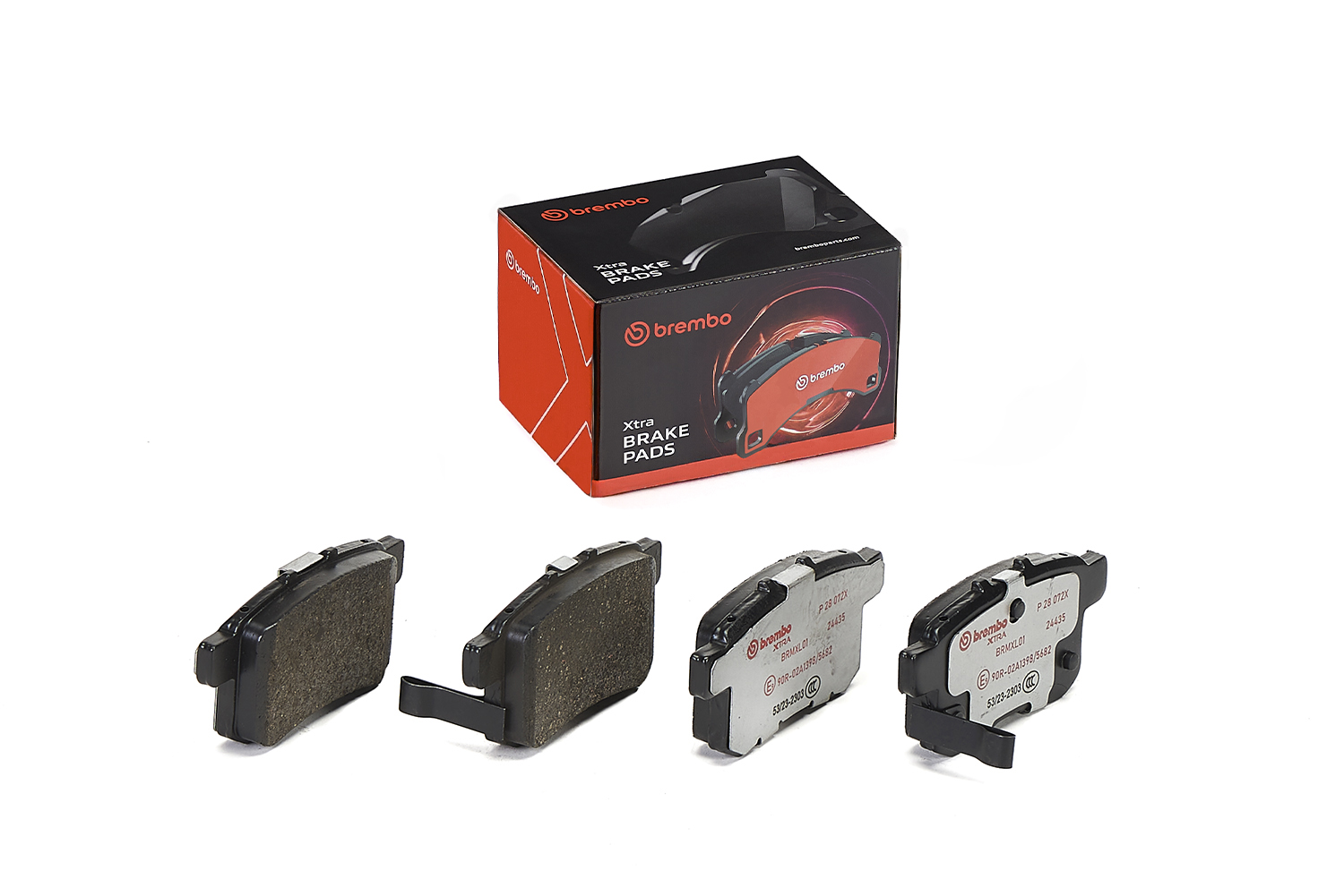 BREMBO Bremseklodser p28072x for HONDA PROTON