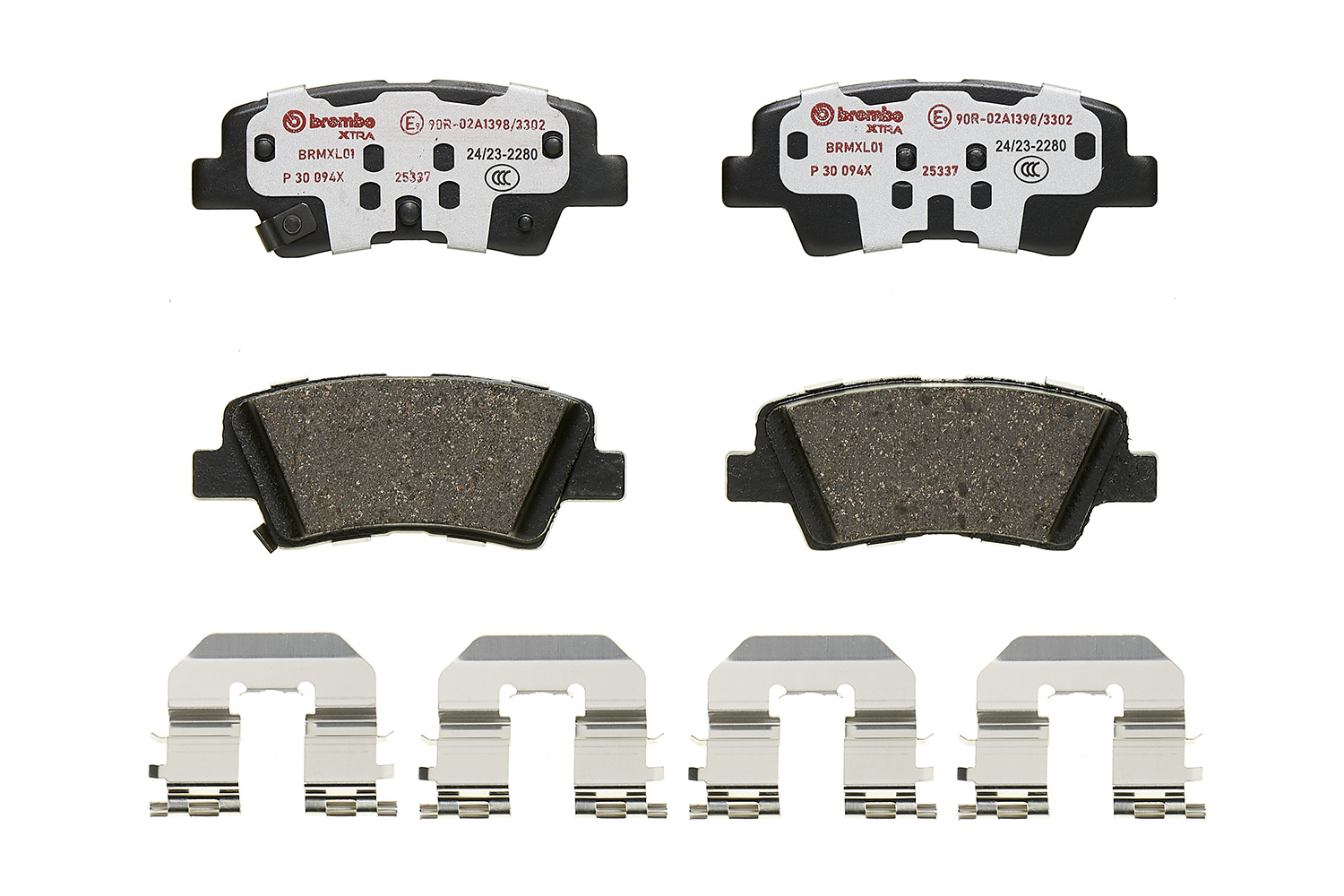 BREMBO Bremseklodser p30094x for SSANGYONG HYUNDAI KIA