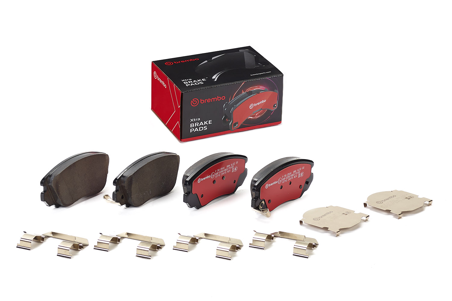 BREMBO Bremseklodser p59054x for OPEL CHEVROLET SAAB CHEVROLET (SGM) BUICK CADILLAC VAUXHALL