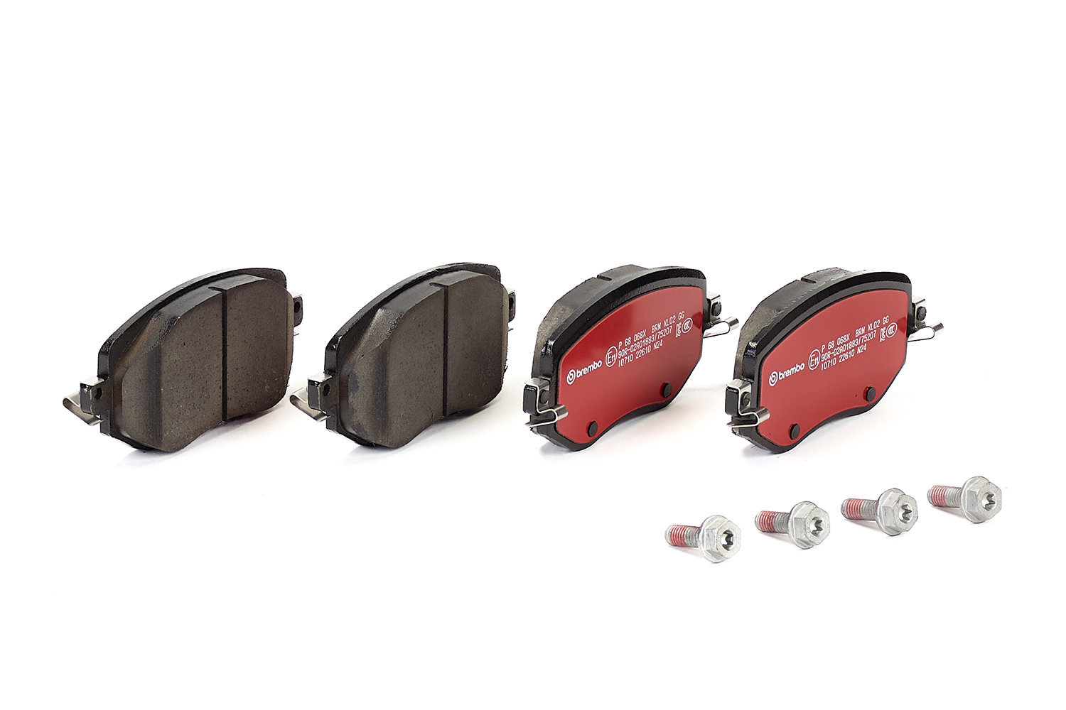 BREMBO Bremseklodser p68068x for RENAULT