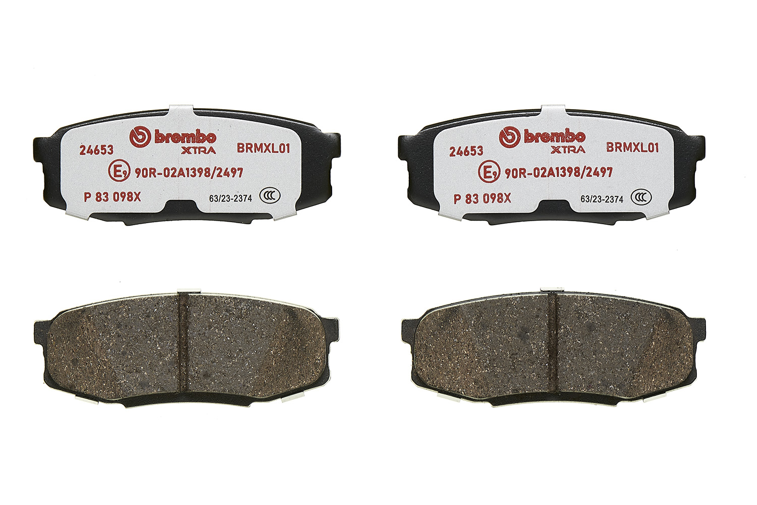 BREMBO Bremseklodser p83098x for TOYOTA LEXUS TOYOTA (FAW)