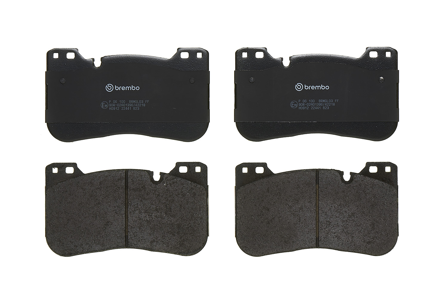 BREMBO Bremseklodser p06100 for BMW