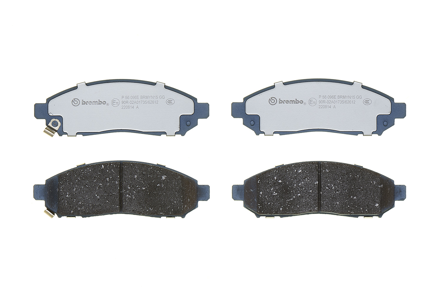BREMBO Bremseklodser P 56 096E for NISSAN