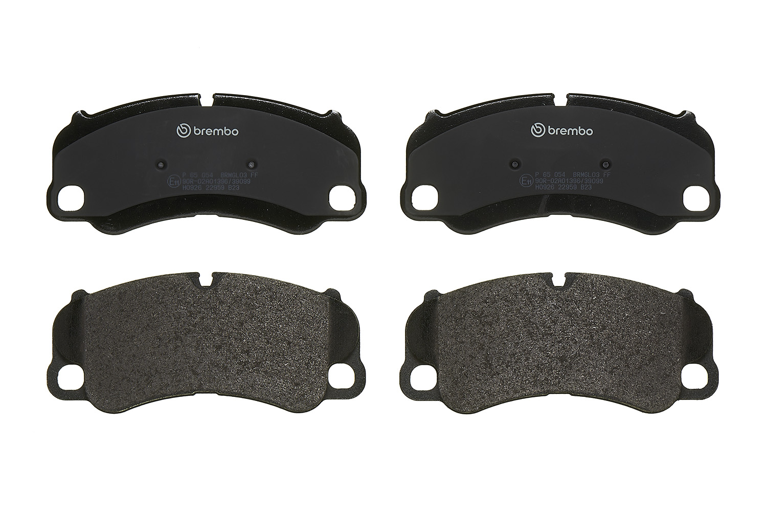 BREMBO Bremseklodser P 65 054 for PORSCHE