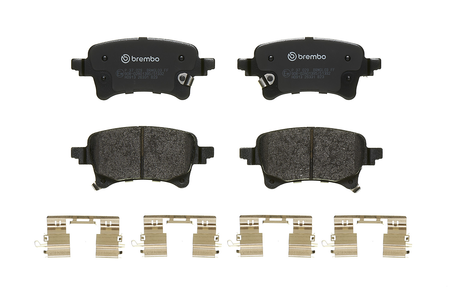 BREMBO Bremseklodser P 37 029 for JEEP