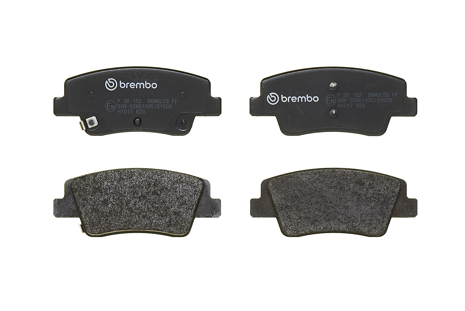 BREMBO Bremseklodser P 30 152 for GENESIS HYUNDAI KIA