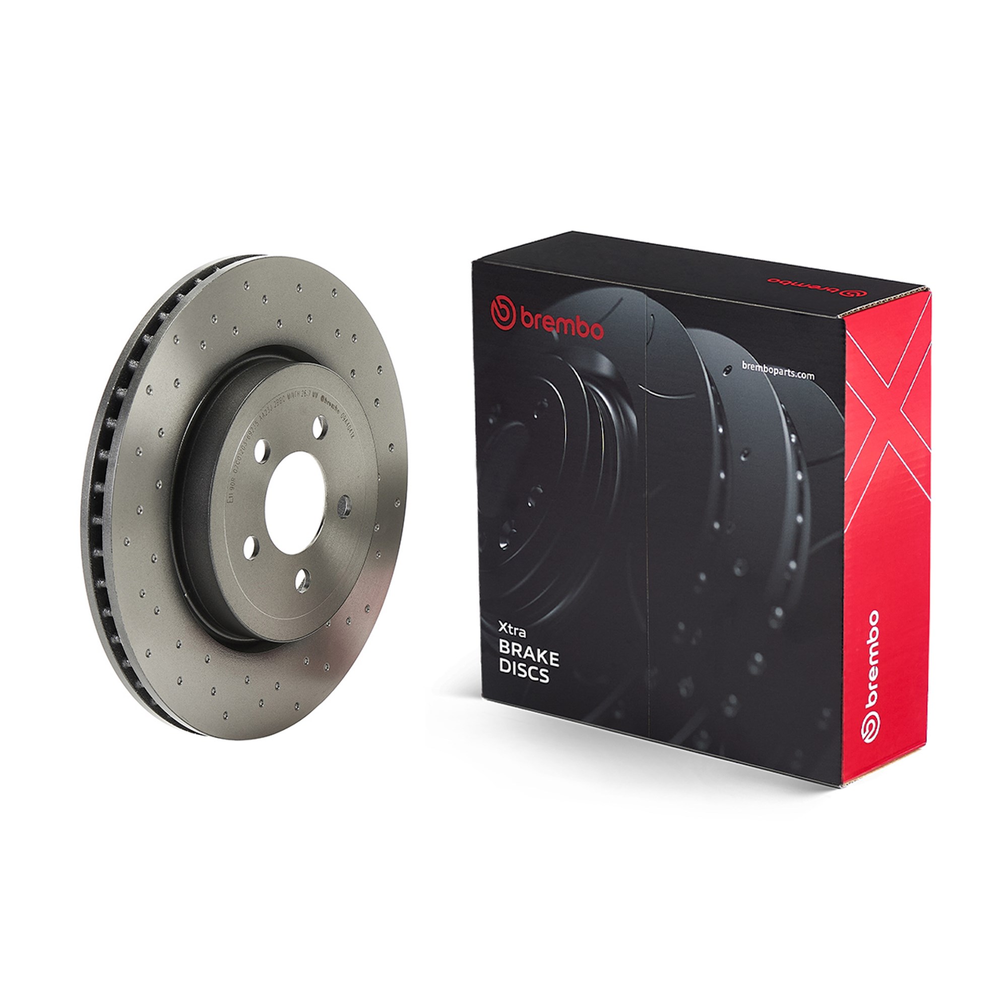 BREMBO Bremseskive 09.A404.1X 345mm 28mm for CHRYSLER LANCIA DODGE CHRYSLER (BBDC)