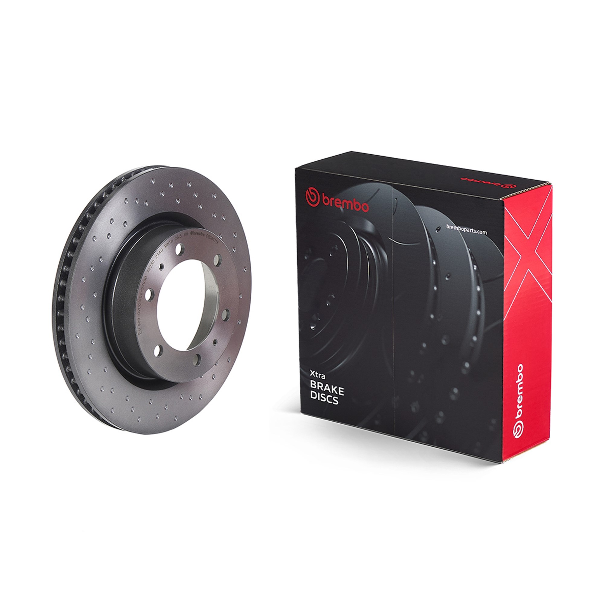 BREMBO Bremseskive 09d6171x 319mm 28mm for TOYOTA