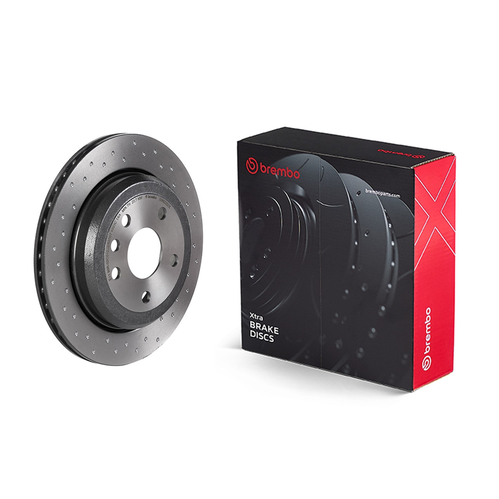 BREMBO Bremseskive 09n2352x 330mm 22mm for JEEP