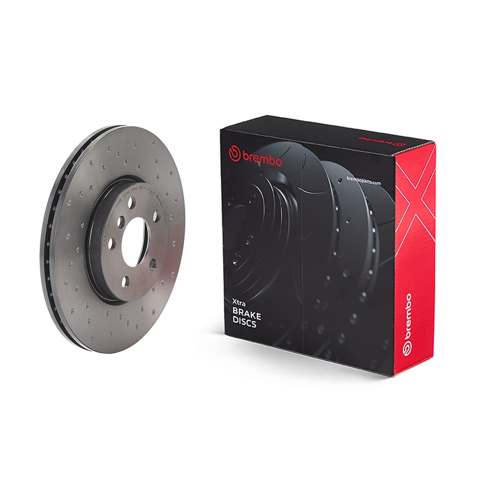BREMBO Bremseskive 09c3501x 307mm 24mm for MINI BMW (BRILLIANCE)