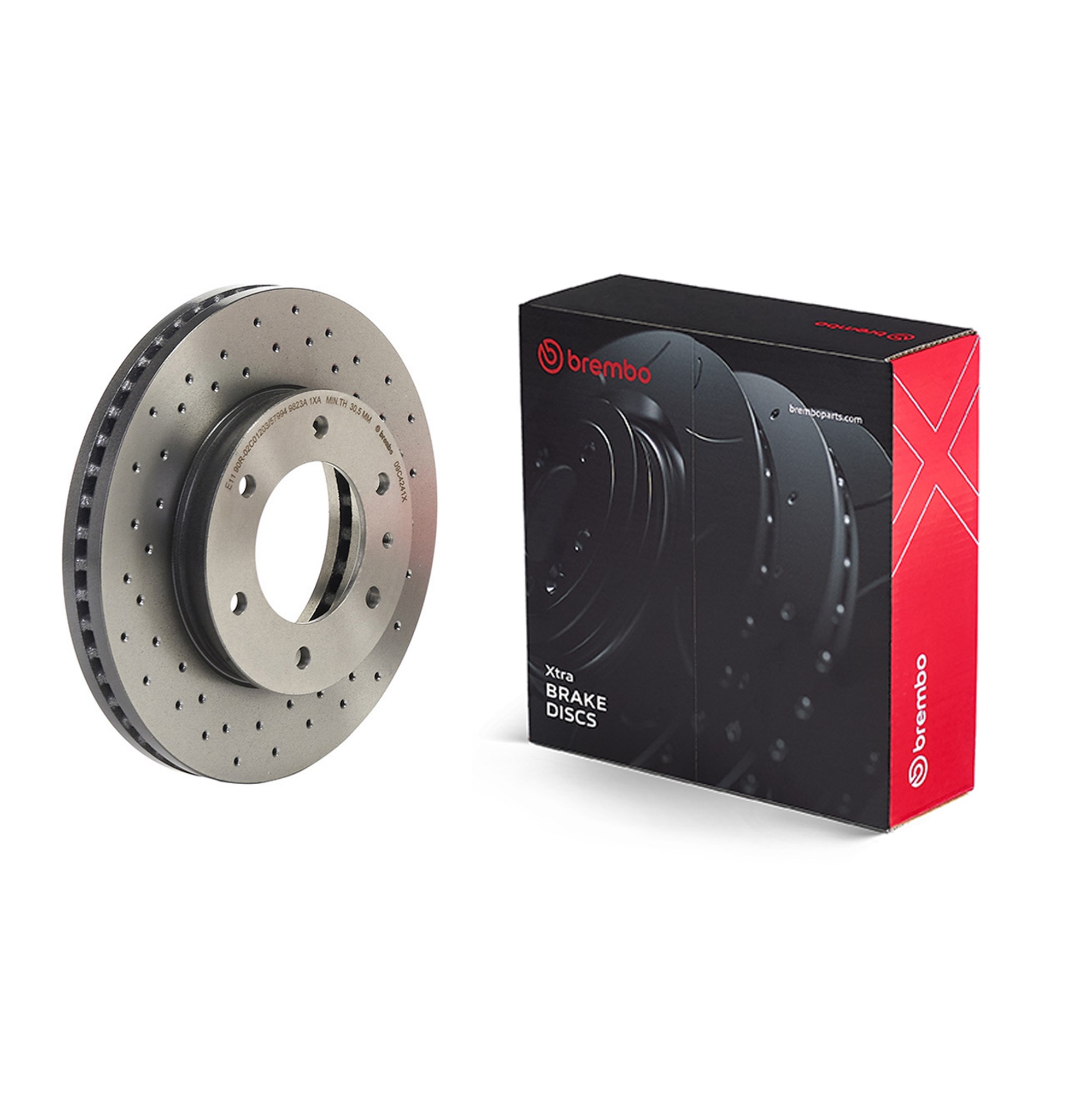BREMBO Bremseskive 09c4241x 302mm 32mm for FORD USA FORD ASIA & OCEANIA MAZDA VW