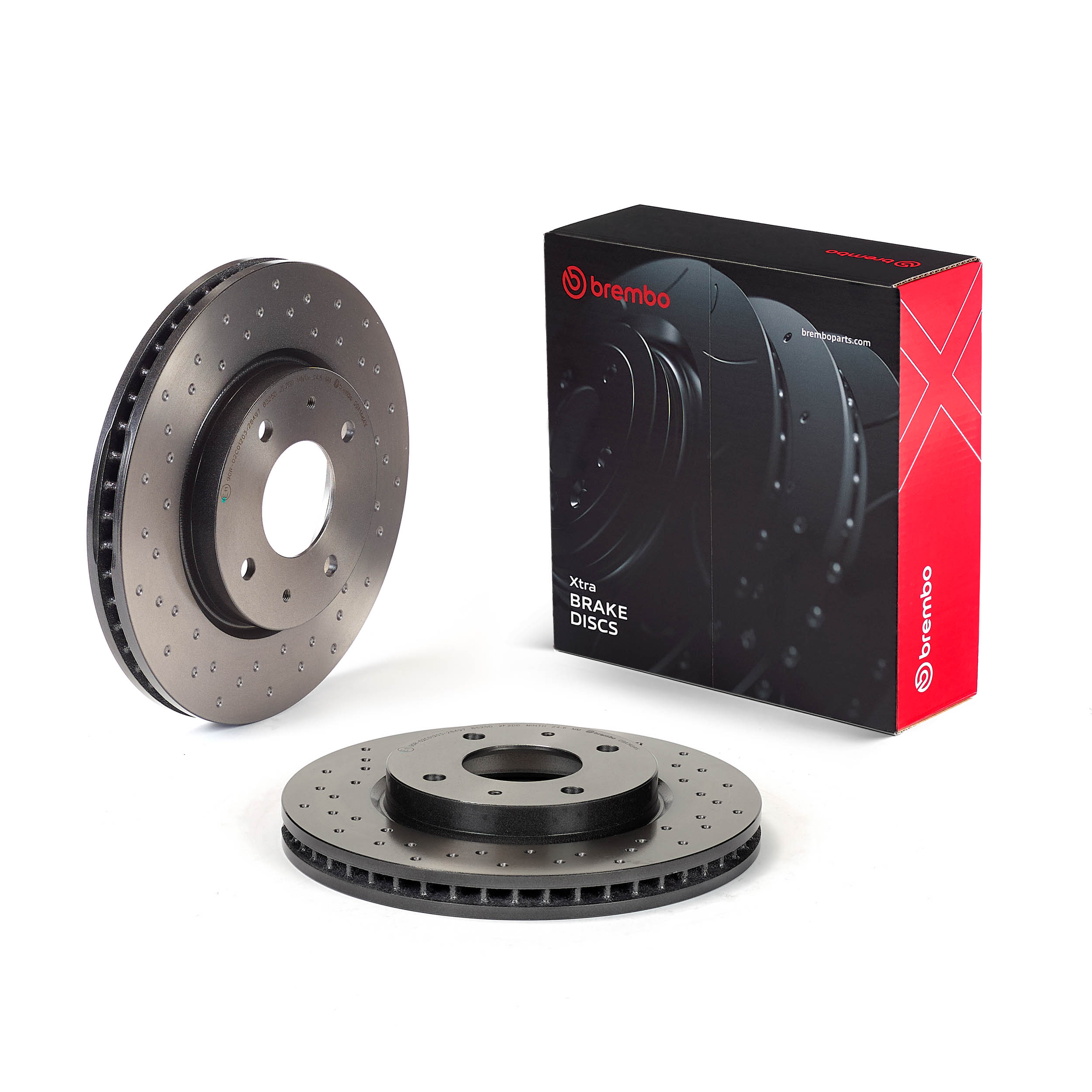 BREMBO Bremseskive 09.A148.4X 276mm 26mm for MITSUBISHI
