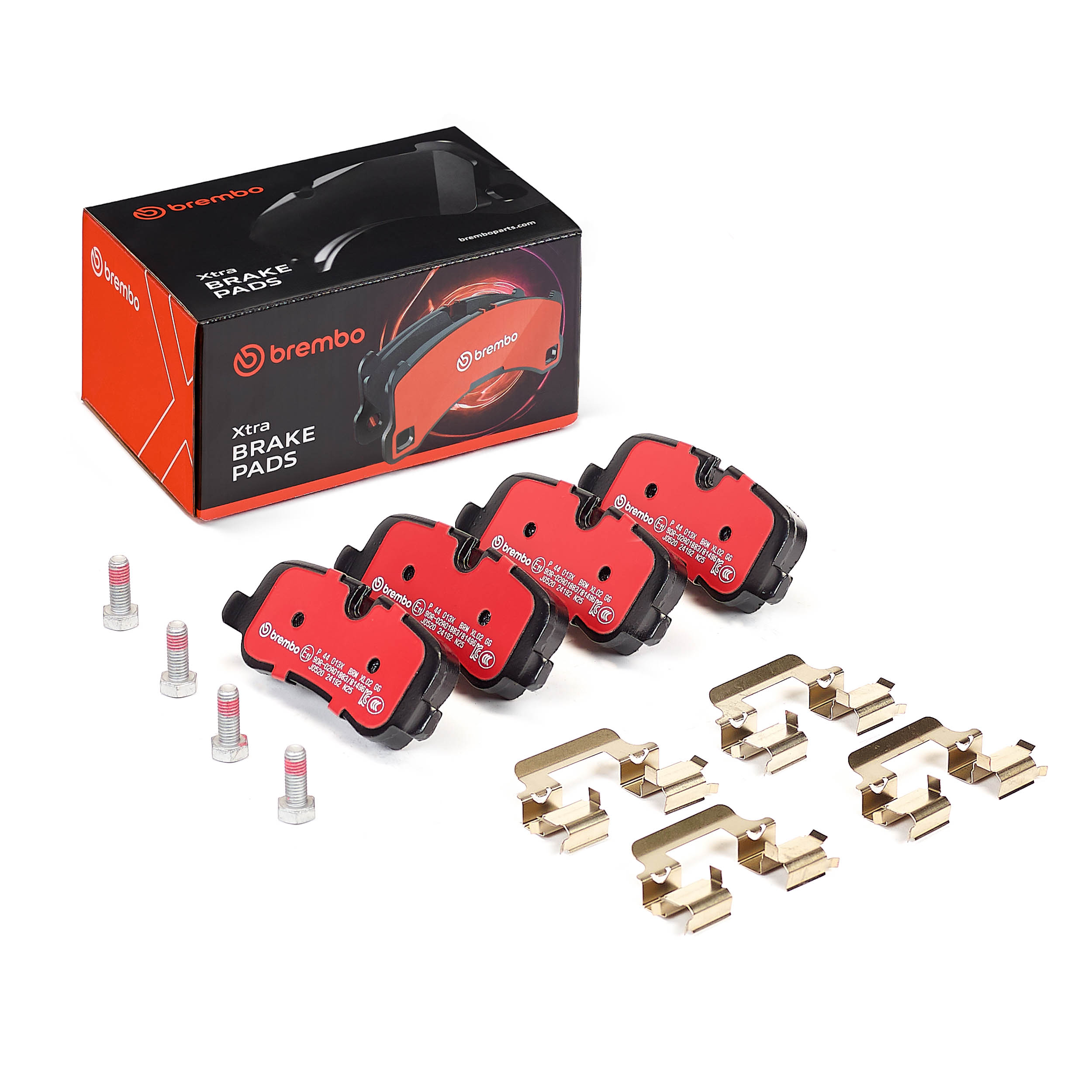 BREMBO Bremseklodser p44013x for LAND ROVER
