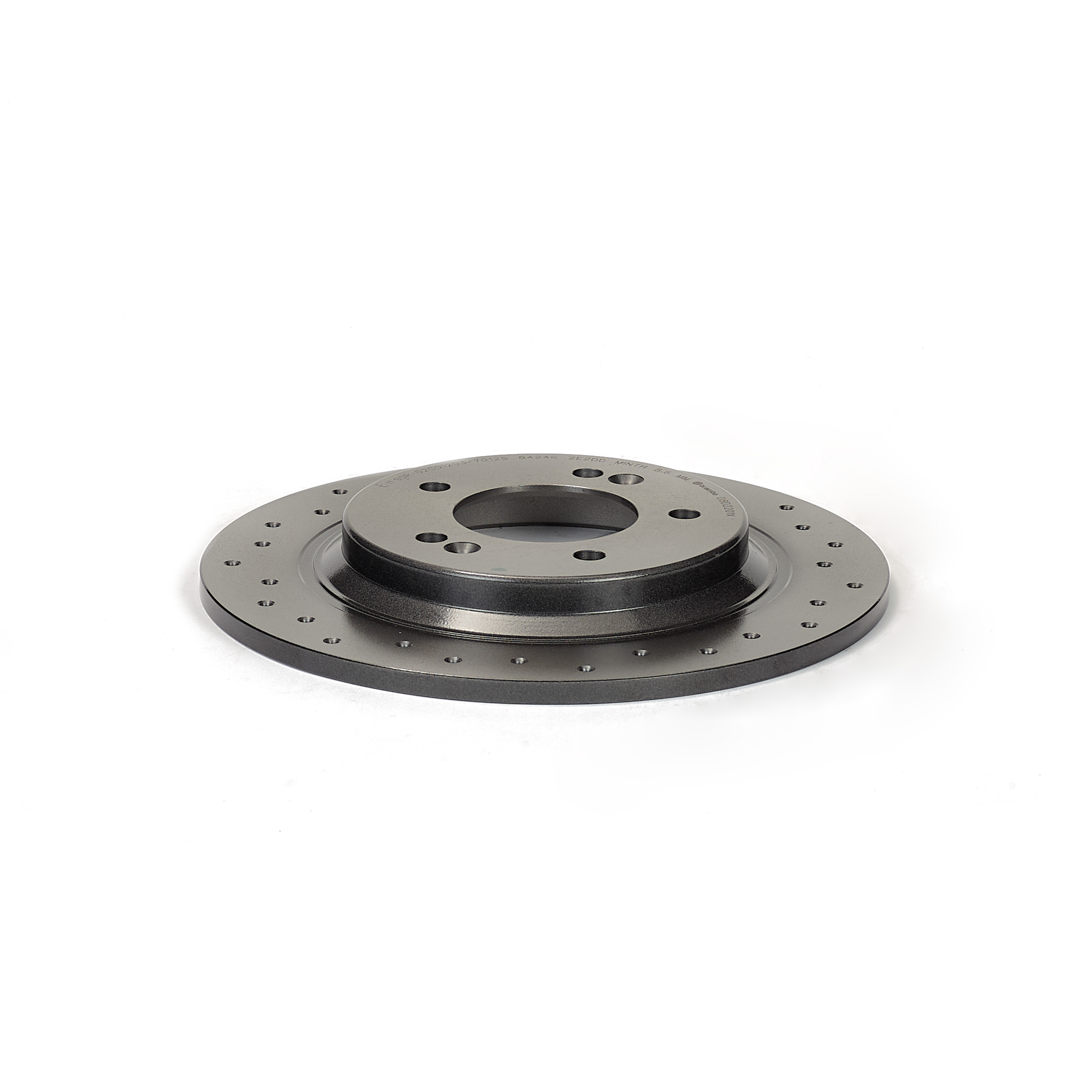 BREMBO Bremseskive 08d2201x perforeret 284mm 10mm for KIA KIA (DYK)