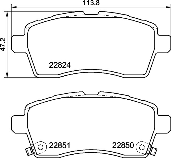 BREMBO Bremseklodser p79037 for SUZUKI