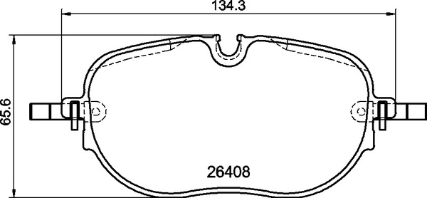BREMBO Bremseklodser p85195 for VW (SVW) VW