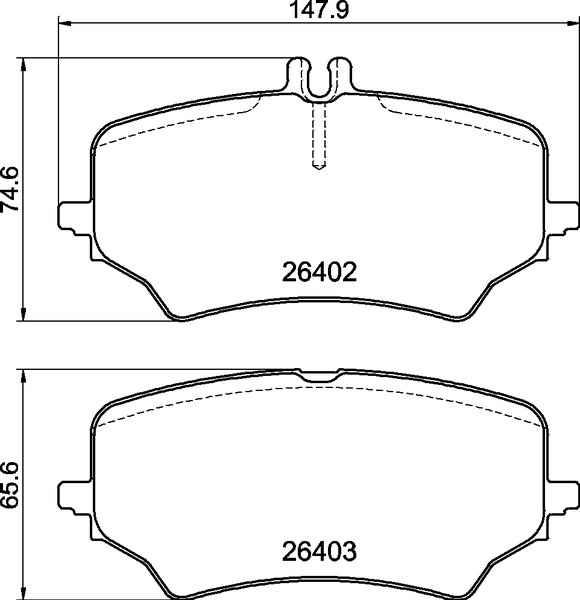 BREMBO Bremseklodser p50176 for MERCEDES-BENZ MERCEDES-BENZ (BBDC)