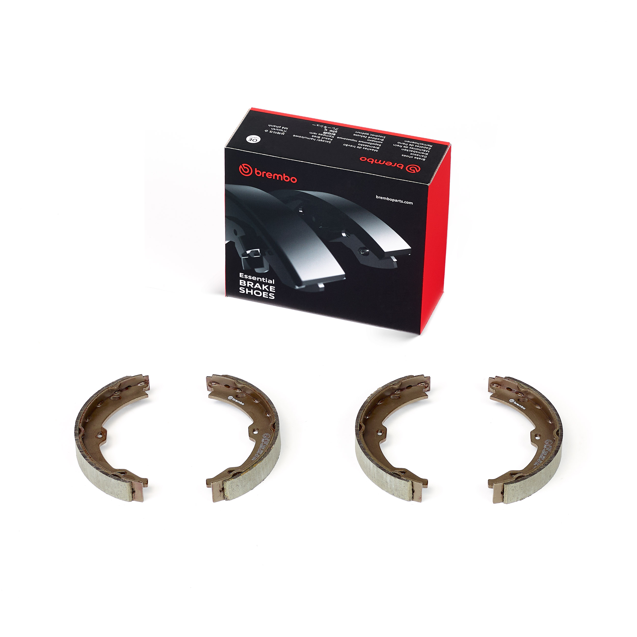 BREMBO Bremsebakkesæt, parkeringsbremse S 50 528 for MERCEDES-BENZ