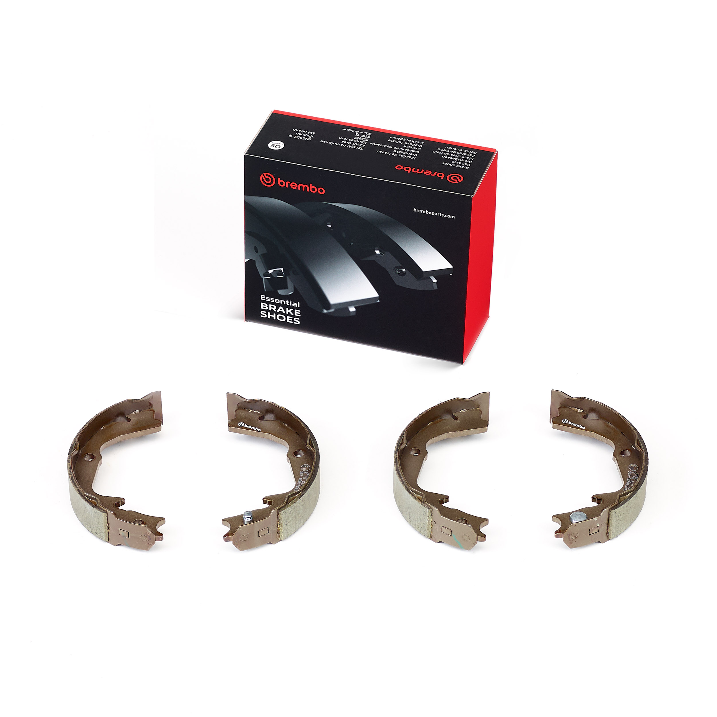 BREMBO Bremsebakkesæt, parkeringsbremse S 78 512 for SUBARU