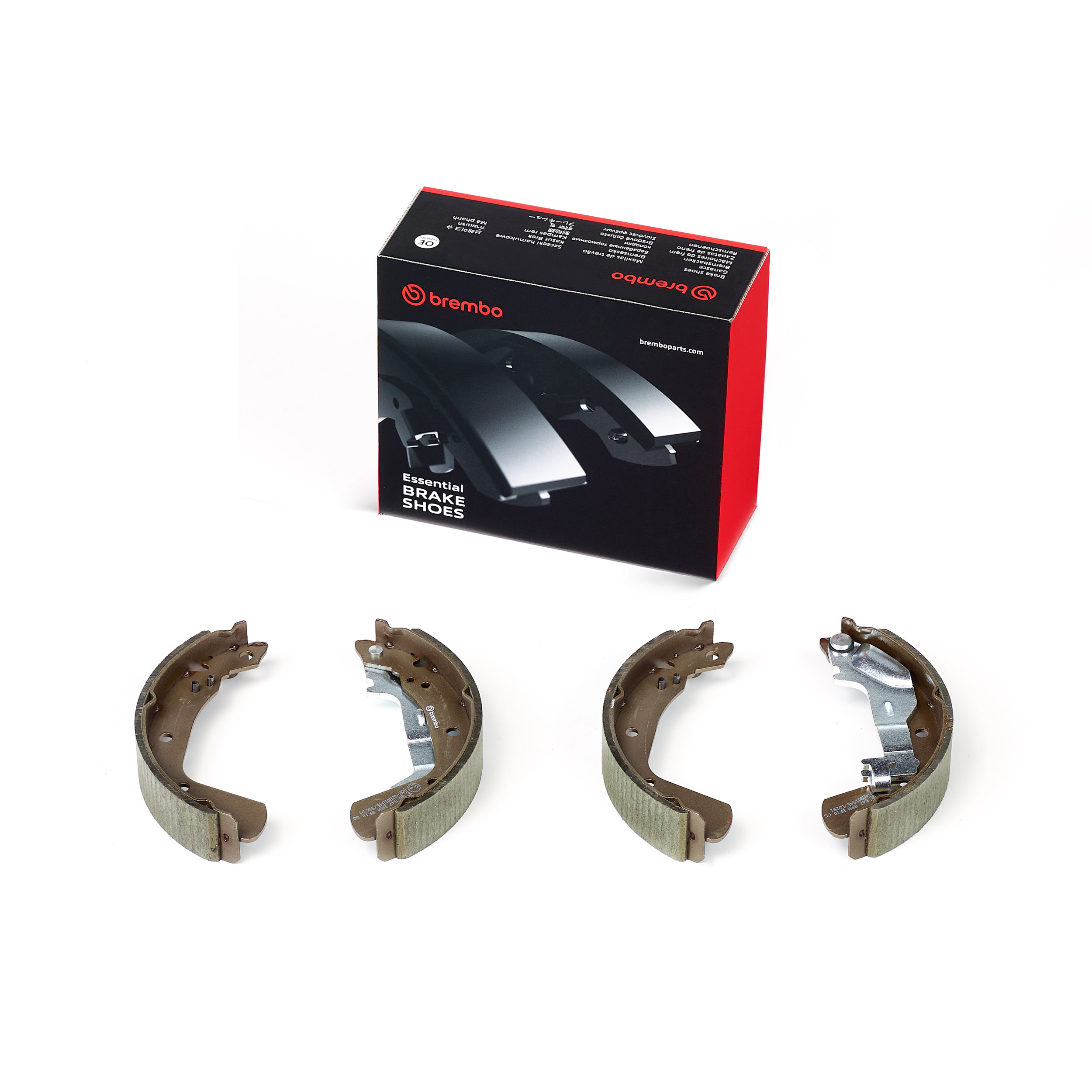 BREMBO Bremsebakkesæt s85547 for VW