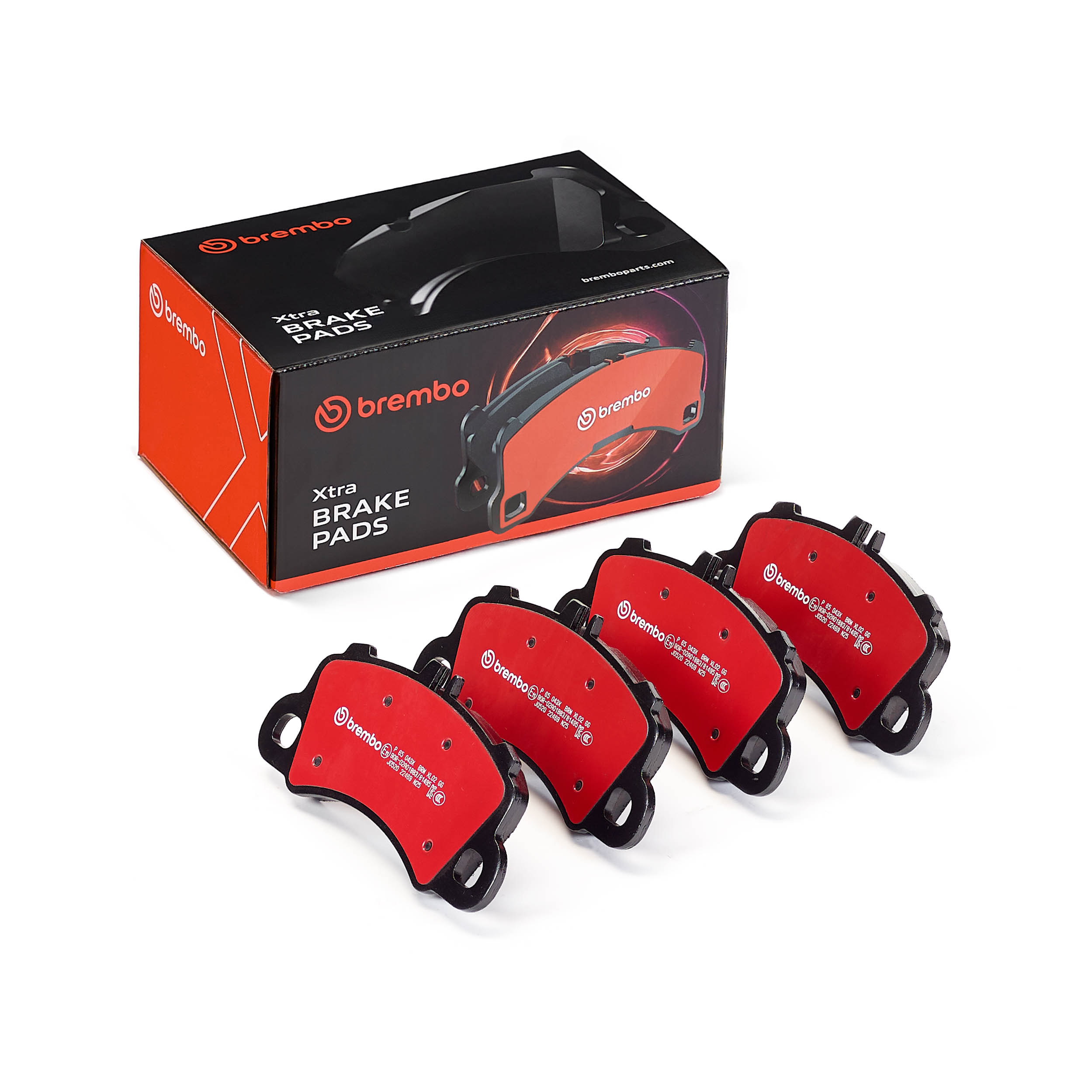 BREMBO Bremseklodser P 65 043X for PORSCHE